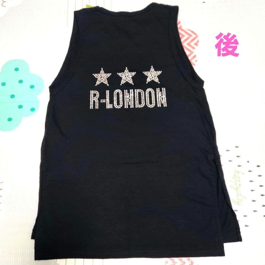 【極美品】《R-LONDON》クリアクロスタンクトップ　M