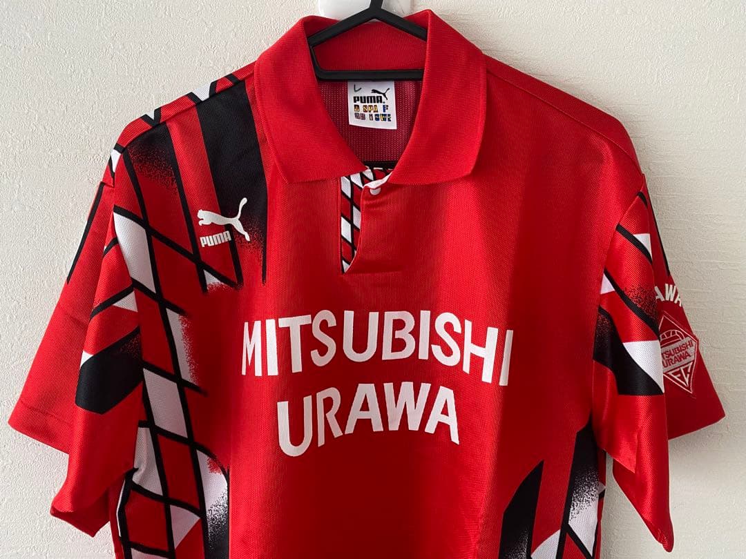☆送料無料☆PUMA(プーマ)浦和レッズ1995年カップ戦ホームユニフォーム☆