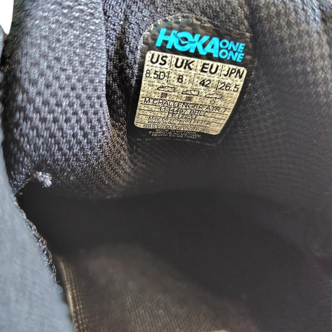 美品HOKAホカオネ CHALLENGER 7 黒　サイズ26.5cm