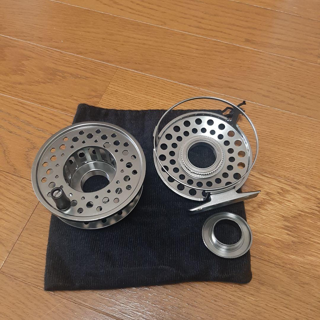 ★新品！★希少！ハブレス式フライリール★フルラインガードでラインすり抜け無し★