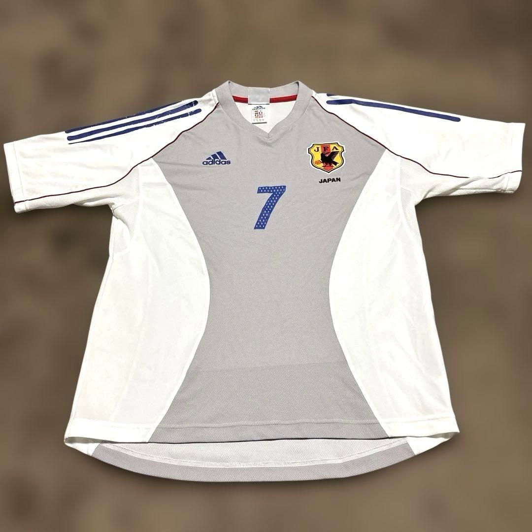 【激レア】サッカー日本代表 中田英寿 2002 アウェイ ユニフォーム 日韓W杯