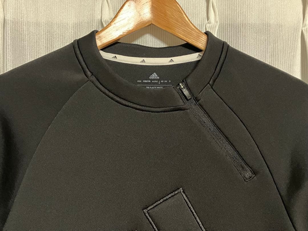 ヤ*マ様 ADIDAS GOLF ダンボールニット スウェット S ブラック
