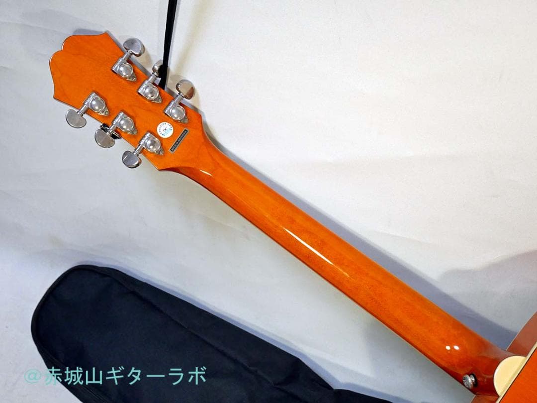 エピフォン DOVE Pro 2019年製 新品同様★純正ソフトギグバッグ付
