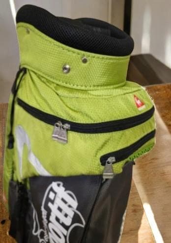 S送料無料/　le coq sportif ゴルフバッグ オリーブグリーン