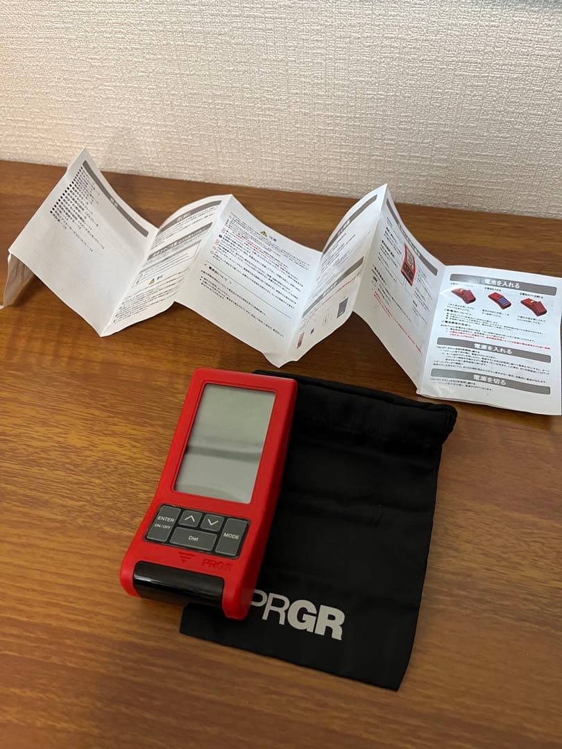 マルチスピードテスター　PRGR RED EYES POCKET 距離測定器