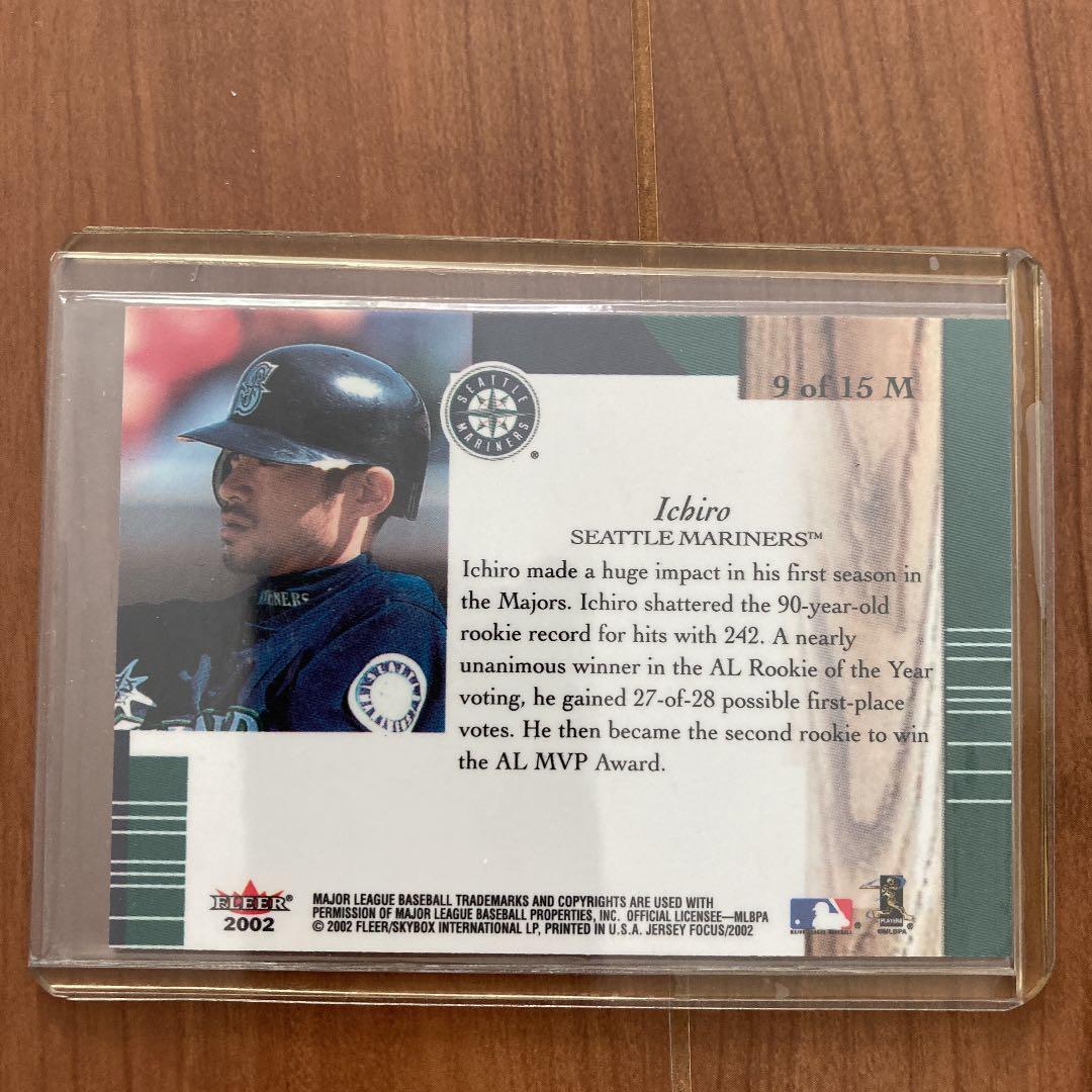 イチロー　ジャージ　カード　ichiro