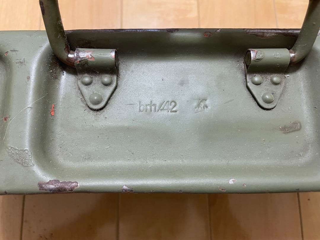 ドイツ軍　MG34 MG42 弾薬箱　34型 弾薬箱（スチール製)