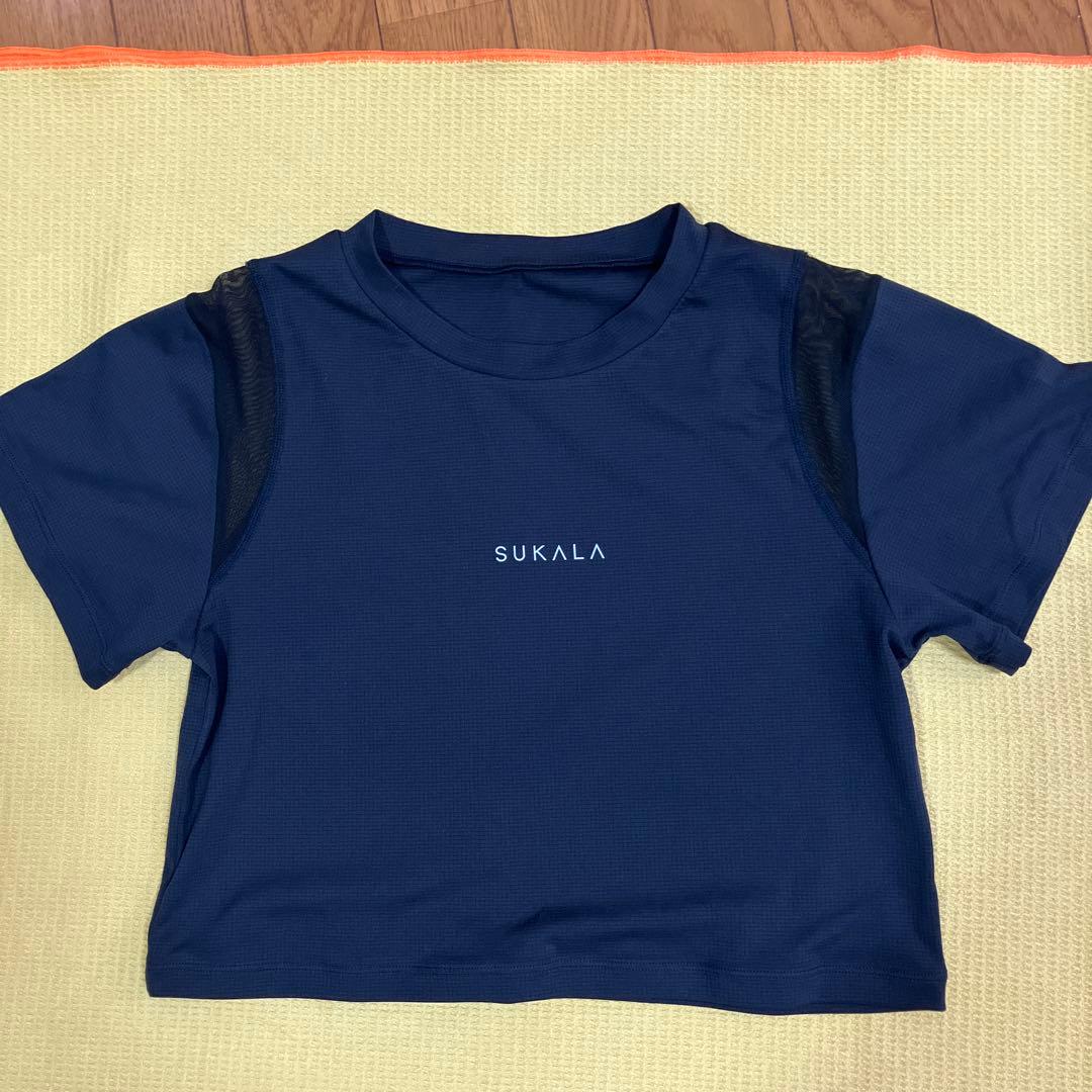 スカーラレギンス、トップスセット【L】