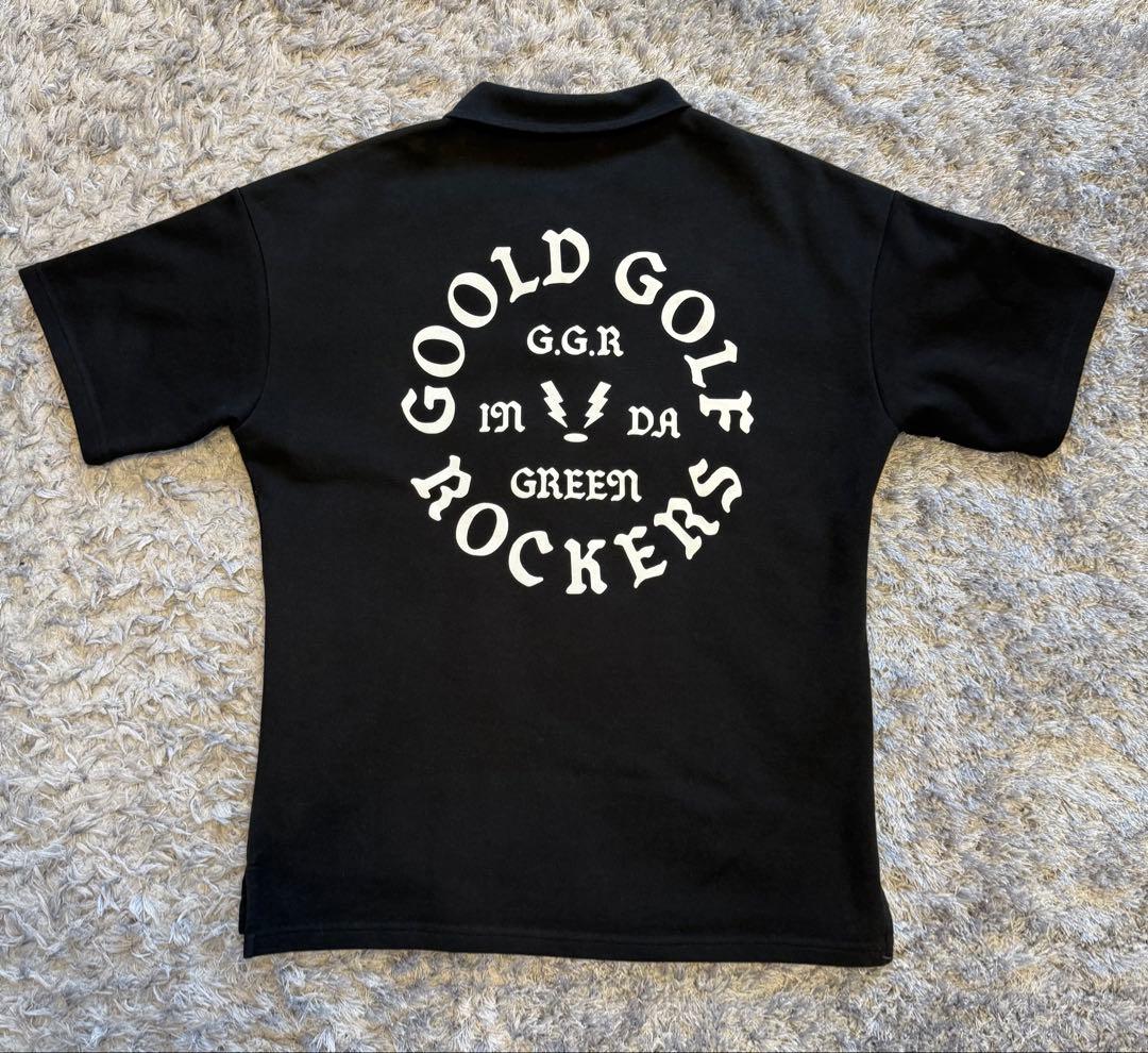 GOOLD GOLF ROCKERS ポロシャツ 黒