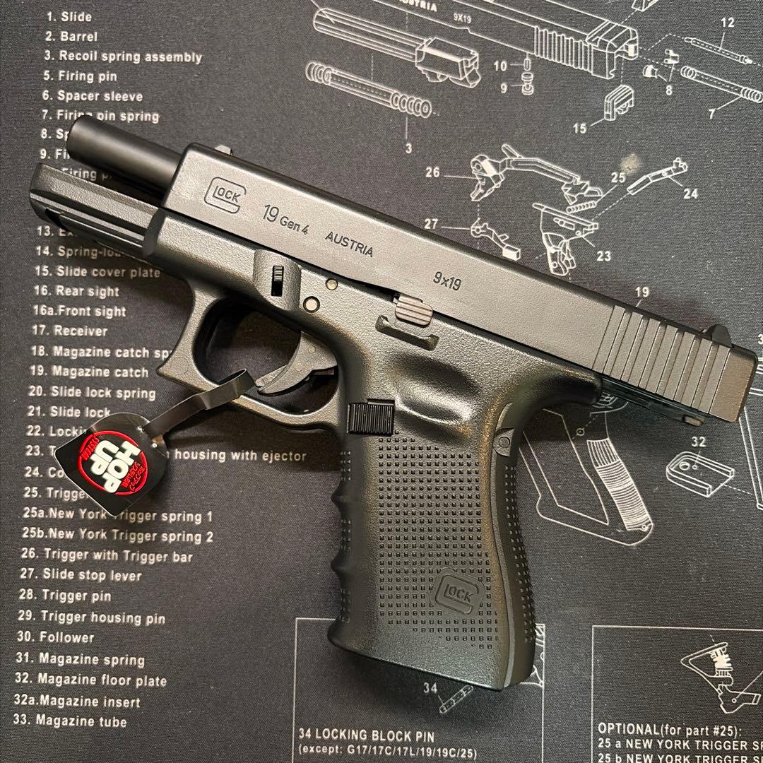Glock19 Gen.4 東京マルイガスブローバック