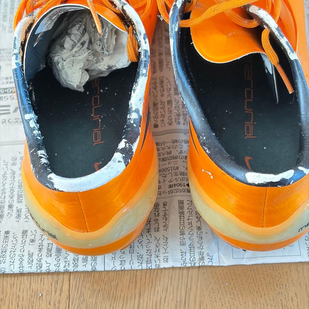 【←←←R 】NIKE マーキュリアルヴェイパーIV オレンジ　26cm