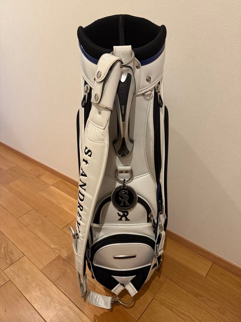 St ANDREWS ゴルフキャディバッグ 1番3番ヘッドカバー付属