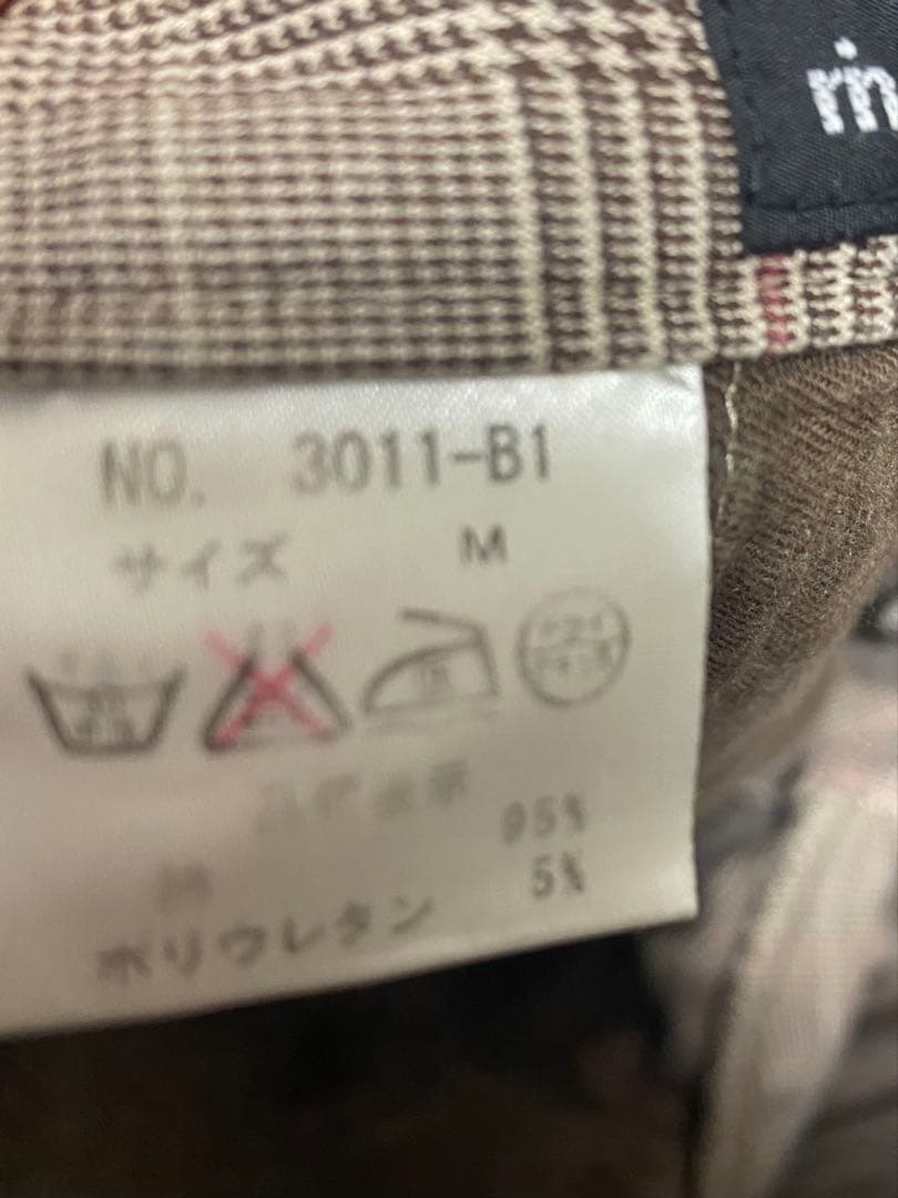 rin projecストレッチ サイクル ショートパンツ チェック柄　美品
