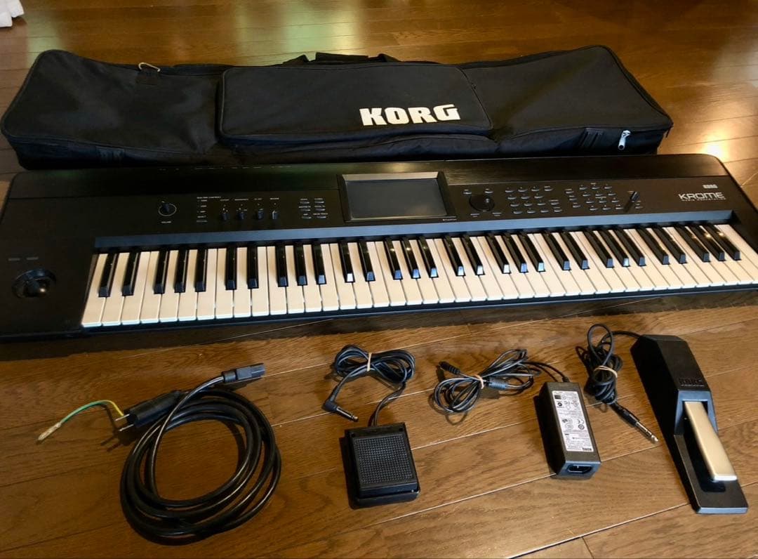 korg krome 73 シンセサイザー