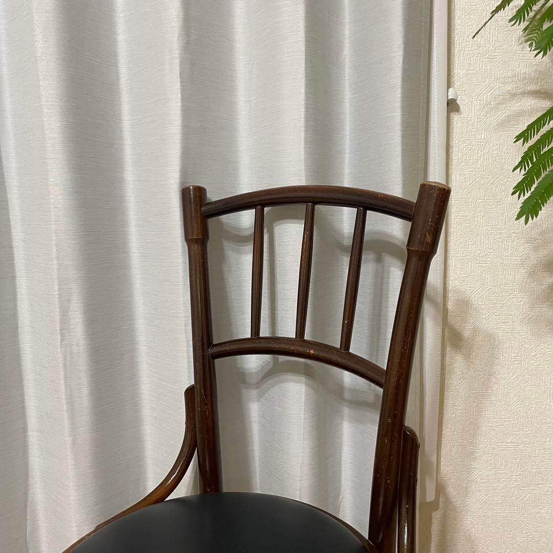 秋田木工 ベントウッドチェア ダイニングチェア 木製椅子 レトロ ヴィンテージ