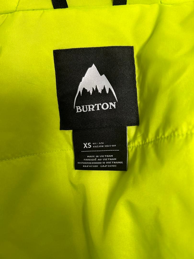 BURTON スキー、スノーボード　ウェア
