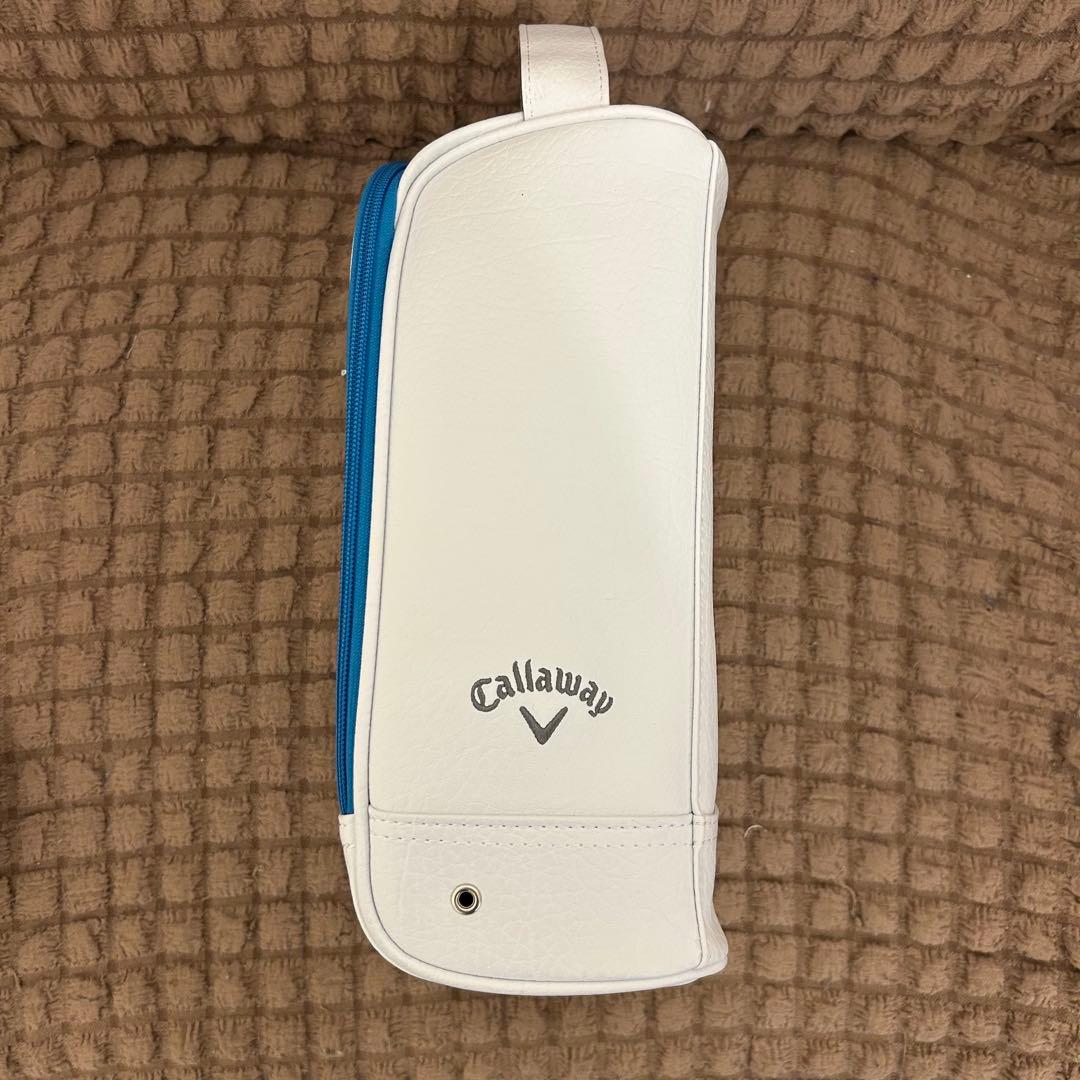  Callaway ゴルフシューズバッグ ホワイト