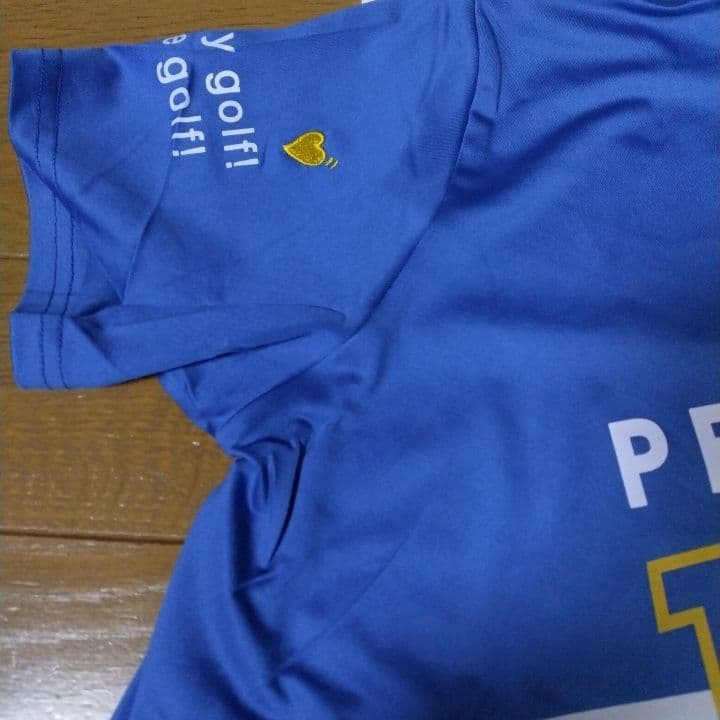 ⭐新品未使用⭐PEARLYGATES⭐半袖⭐モック⭐青⭐サイズ5⭐