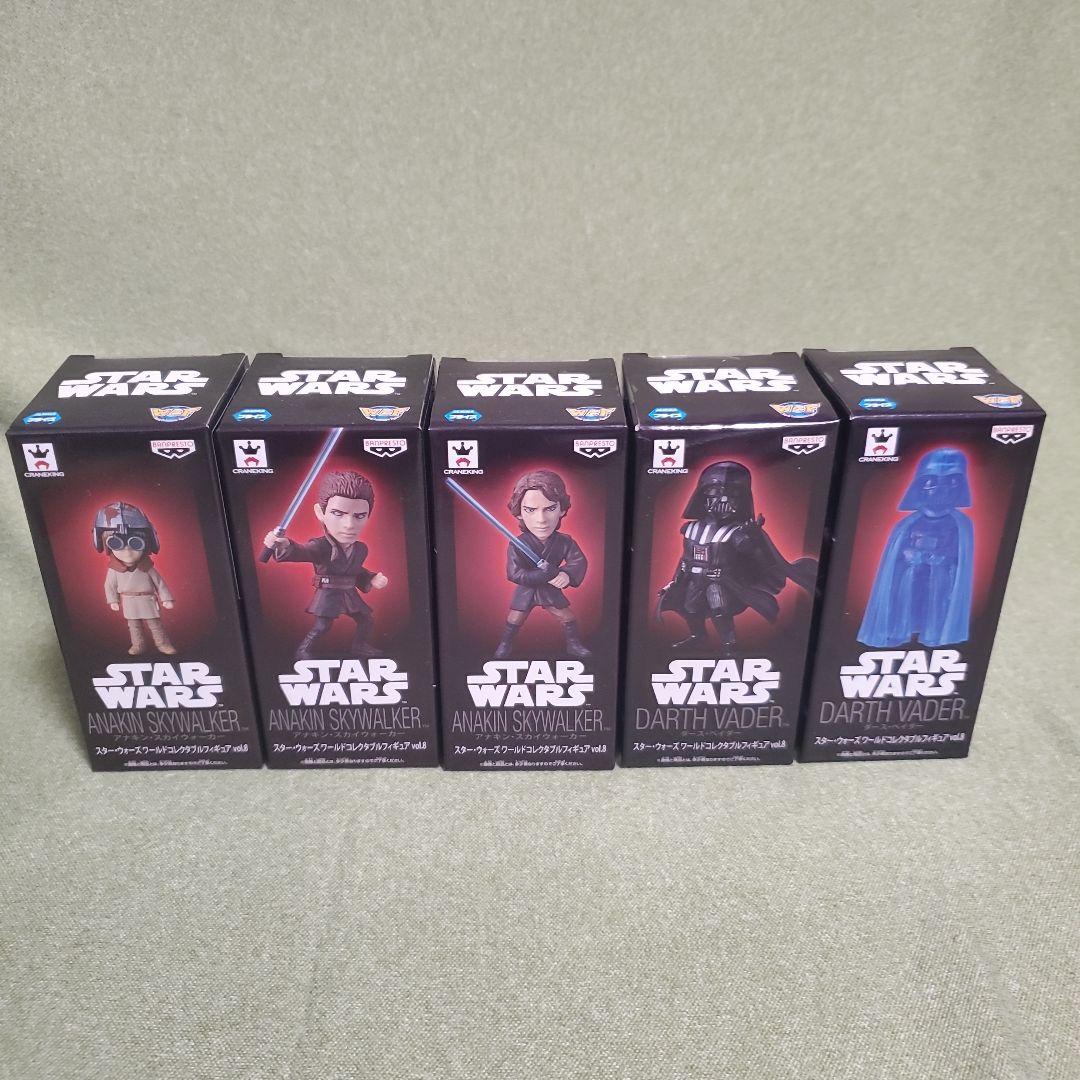 STAR WARS　ワールドコレクタブルフィギュア　vol.8　全5種セット