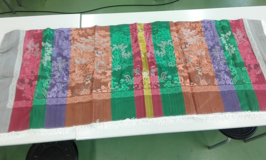 敷物　中国のお土産