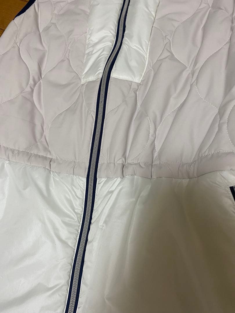 美品⭐︎and per seアンパスィ　ベストワンピースＬマスターバニー白ベージュ