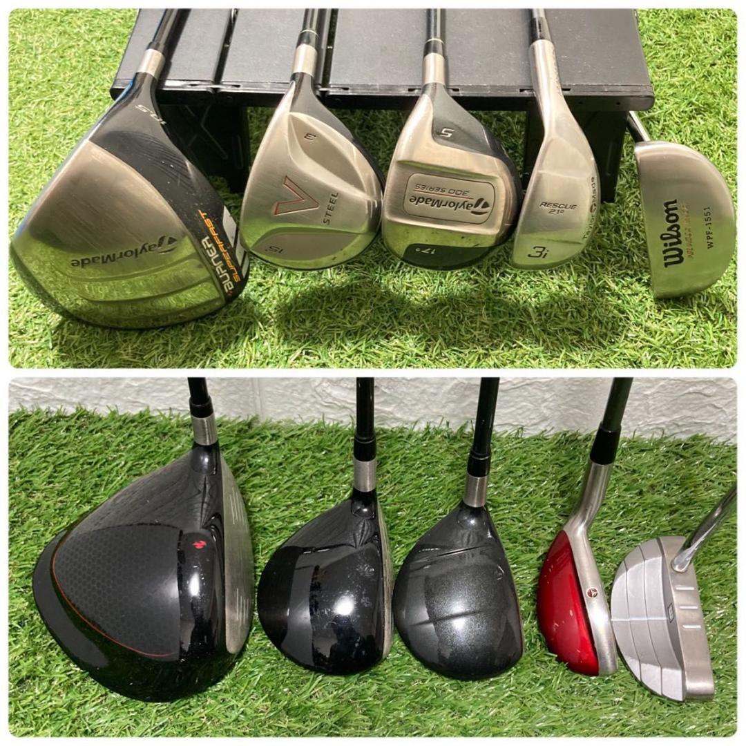 初心者オススメ！ TaylorMade メンズゴルフクラブ 初心者　15本