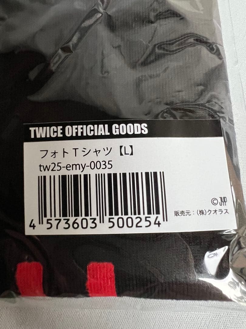 新品未開封　TWICE 『ENEMY』 PHOTO T-SHIRT Lサイズ