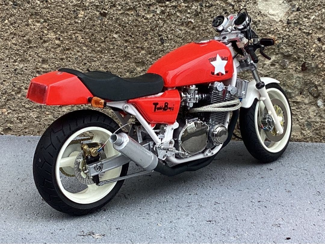 バイクプラモデル　族車　アオシマ1/12 (ジャンク品)