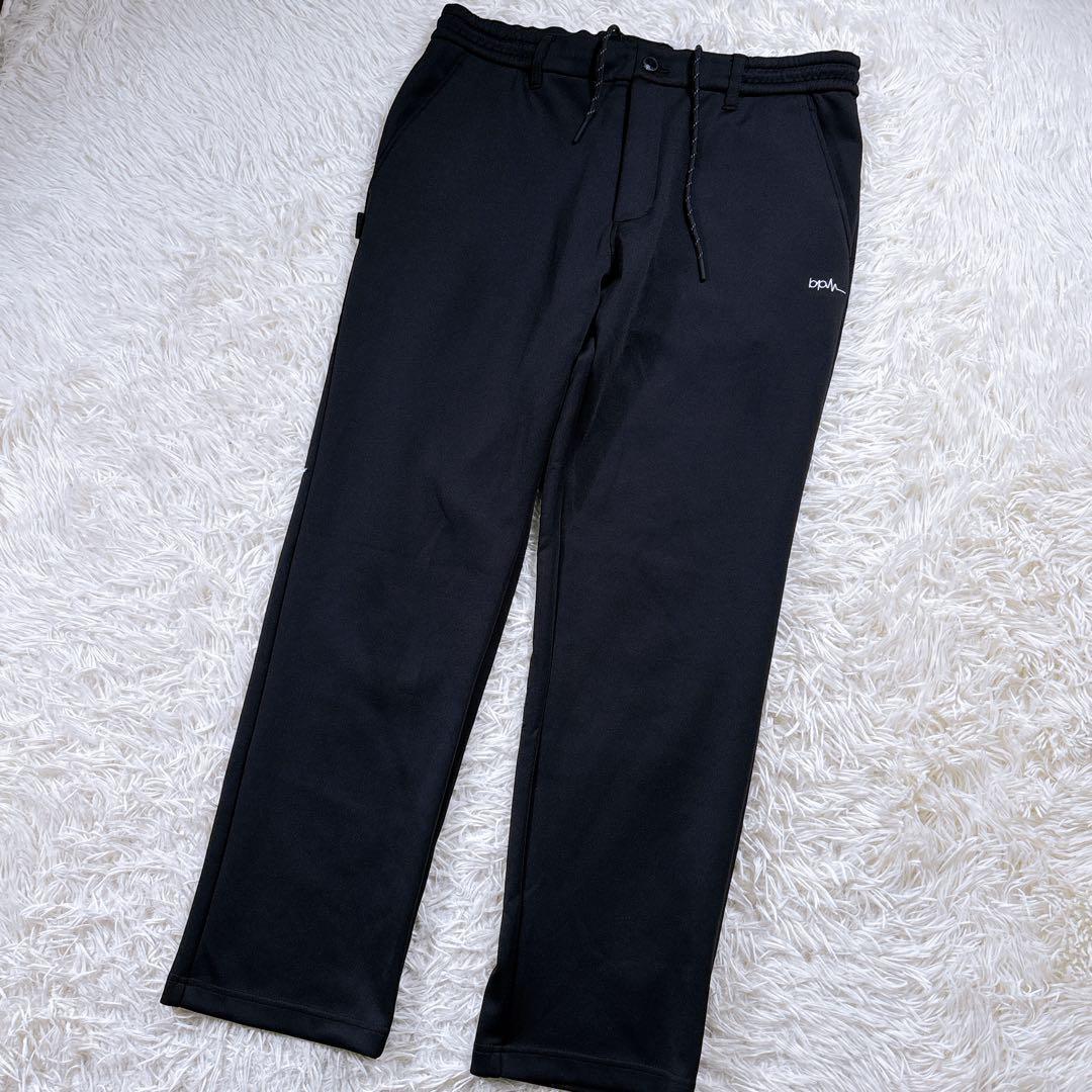 【メンズ XL⭐️美品】ナノユニバースゴルフ　パンツ　黒　大きめ