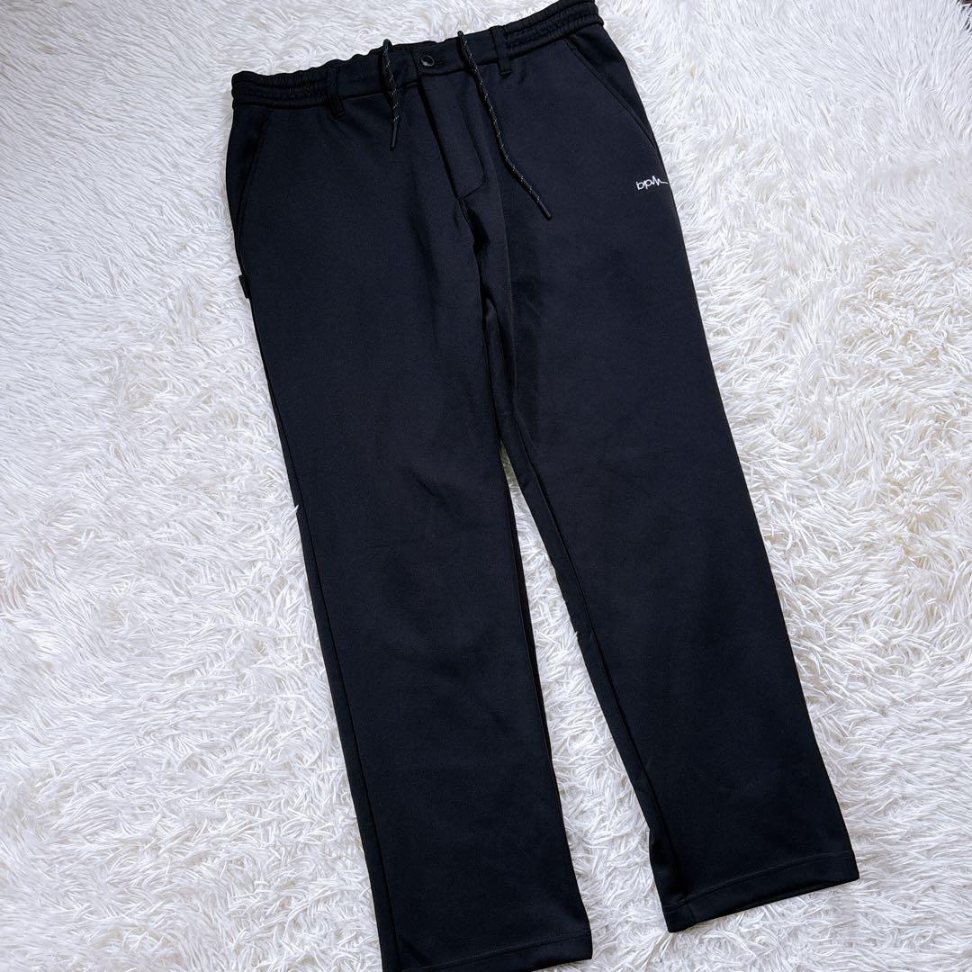 【メンズ XL⭐️美品】ナノユニバースゴルフ　パンツ　黒　大きめ
