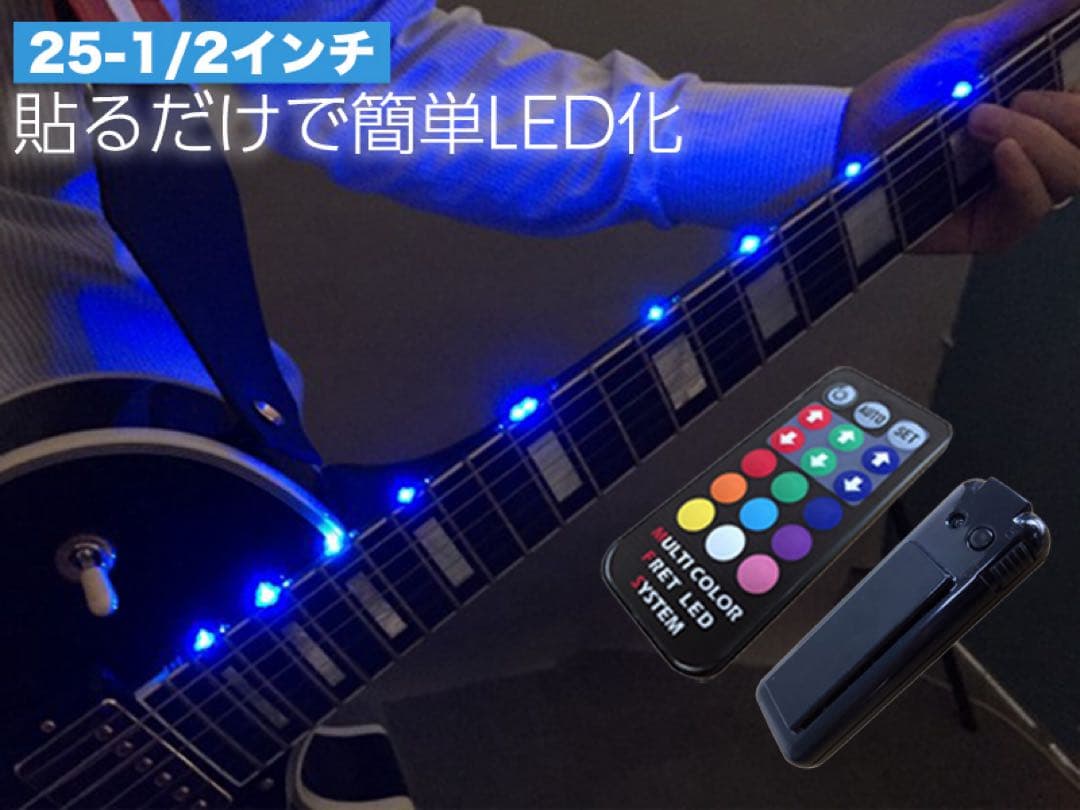 鯖 ヒカリモノ ギター LEDライト