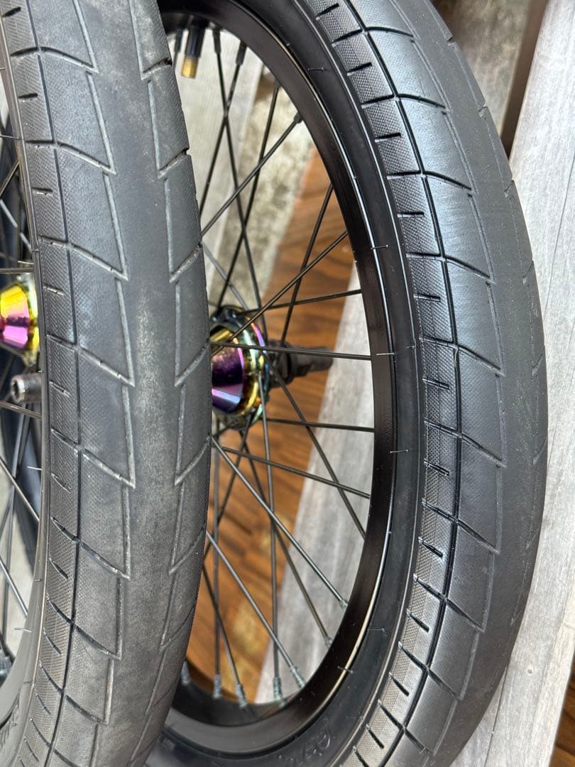 BMX ホイールセット 18インチ SALTPLUS x TREBOL