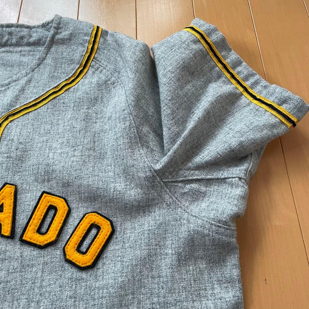 【日本未入荷】エベッツフィールド コロラド大学 ベースボールシャツ USA製