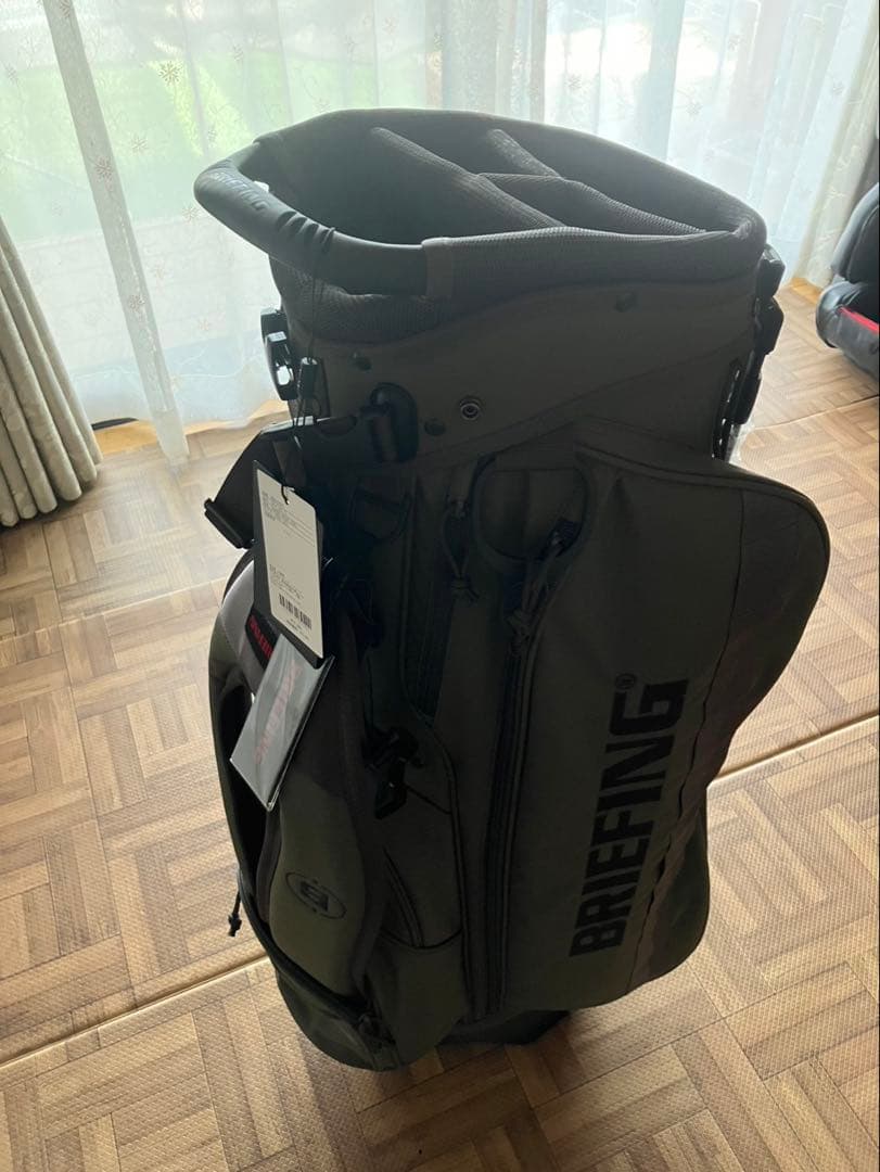 BRIEFINGGOLF CR-4#3 スタンドバッグ オリーブグリーン
