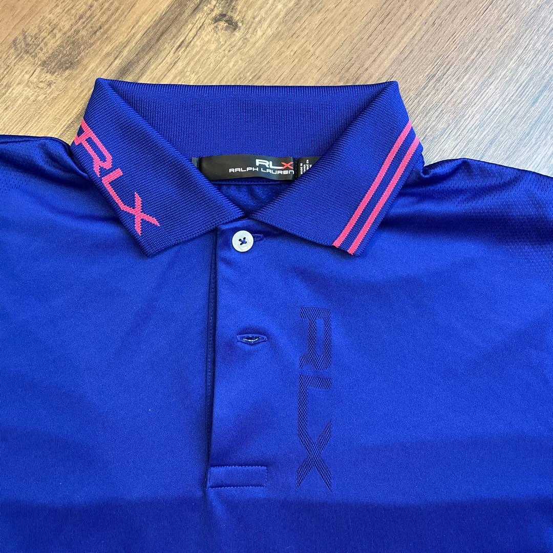 RLX Ralph Lauren ポロシャツ XS 青
