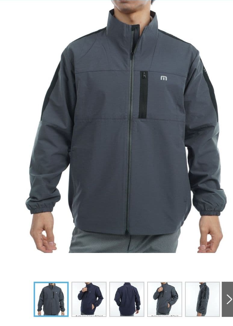 TravisMathew ラインウインドブレーカー【サイズL 】