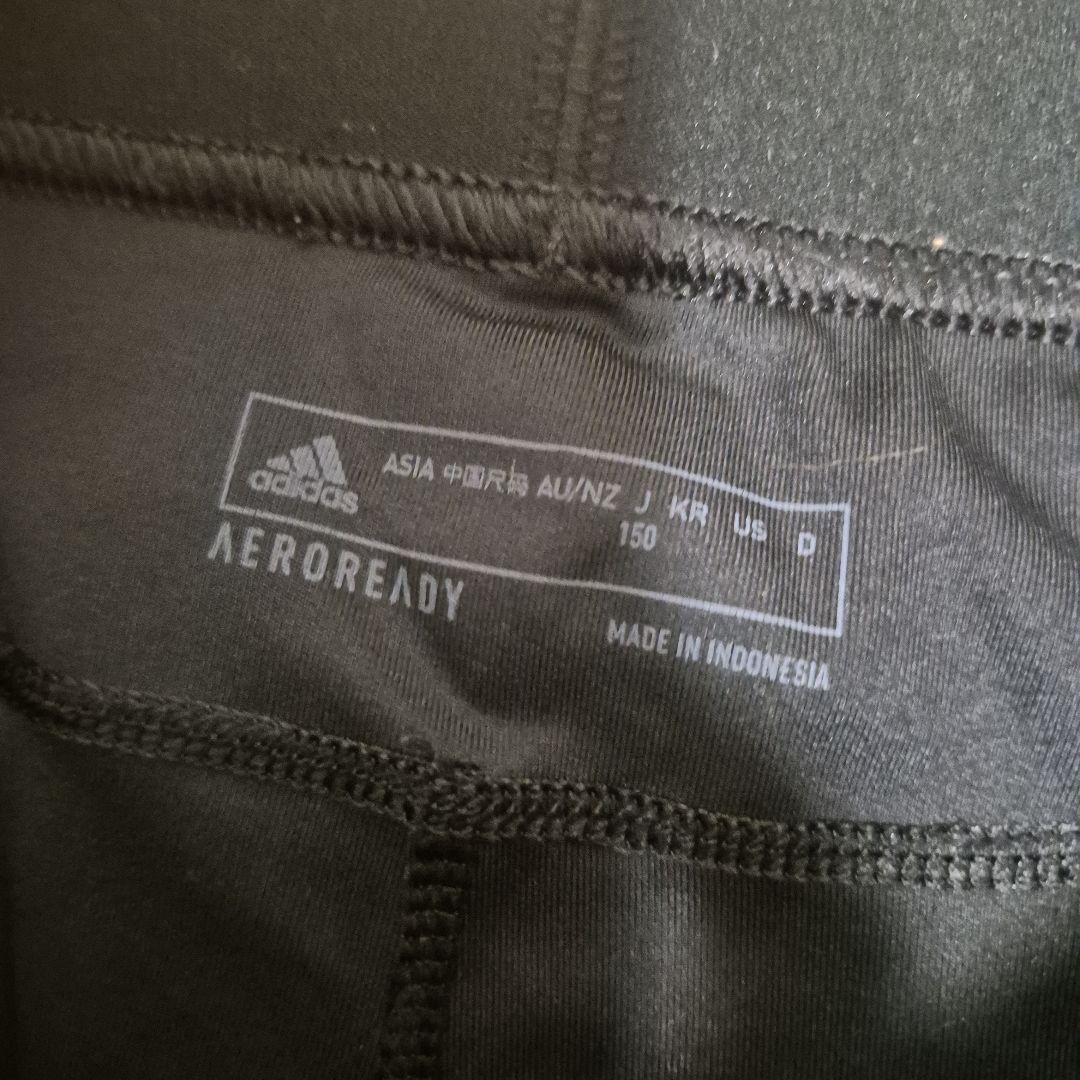 adidas ブラックジャージ上下セット J/S