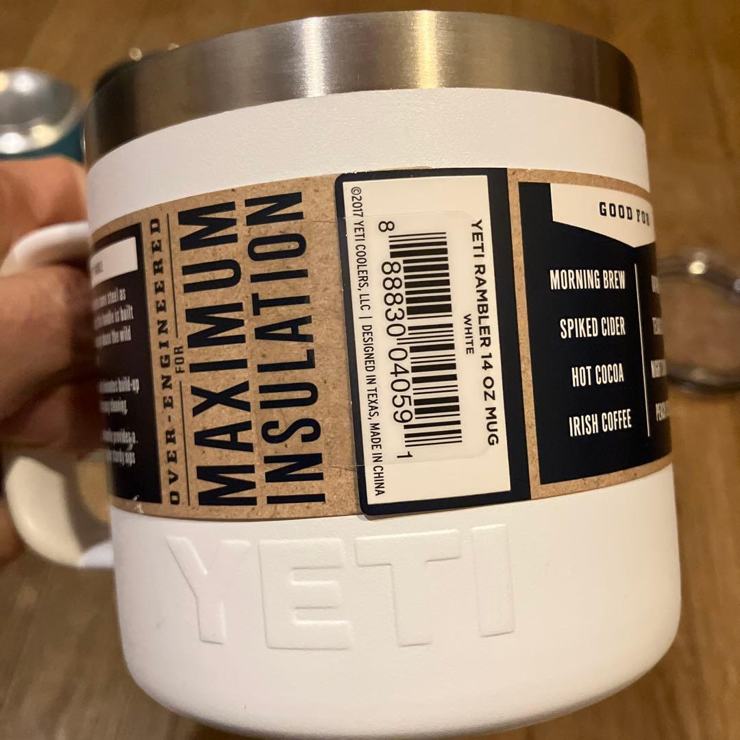 【新品・未使用】YETI イエティ　マグカップ（14oz）・コルスター