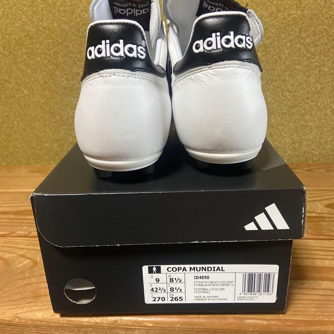 新品未使用adidas COPA MUNDIAL 希少ホワイト　27.0
