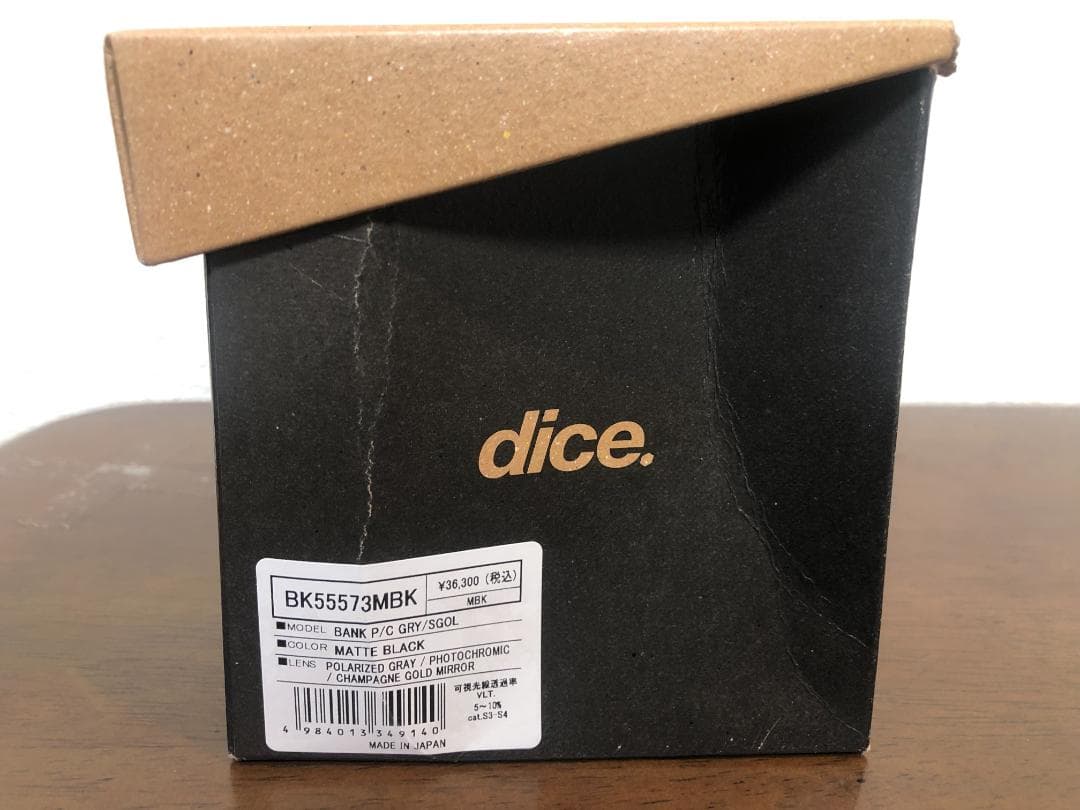 新品 DICE GOODMAN ダイス バンク BK55573 MBK