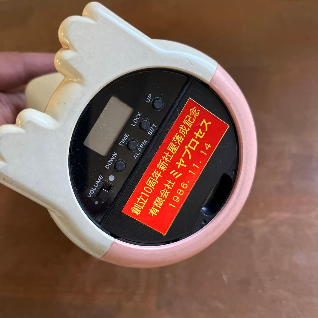 ドキドキバード めざまし時計 昭和レトロ 旧セイコー 音声機能付き鳥型置時計