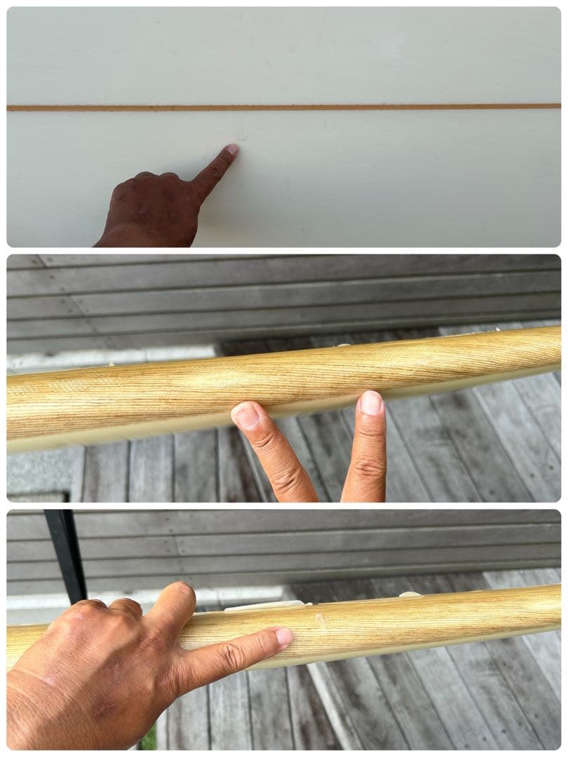 Aloha アロハ ロングボード 9'3×23×3 浮力大79リッター