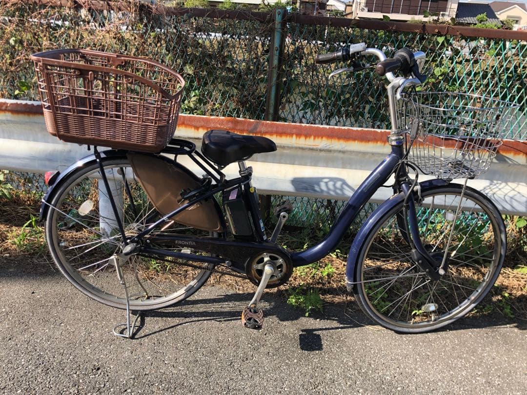 値下げ中！[391]送料無料 ブリヂストン電動自転車 フロンティア