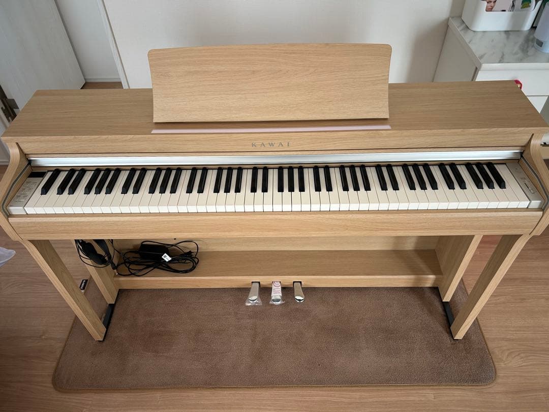momo　美品　KAWAI デジタルピアノCN27 消音マットつき