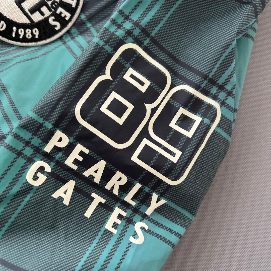 Pearly gates パーリーゲイツ　チェック柄　レインウェア　ジャケット