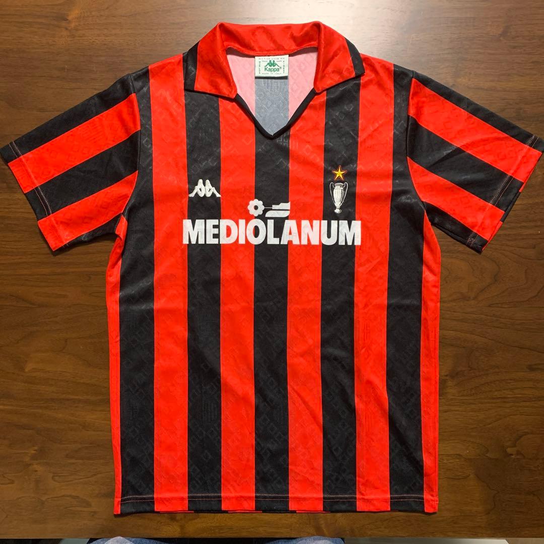 イタリア製 Kappa ACミラン 1988/89 ホームシャツ No.10