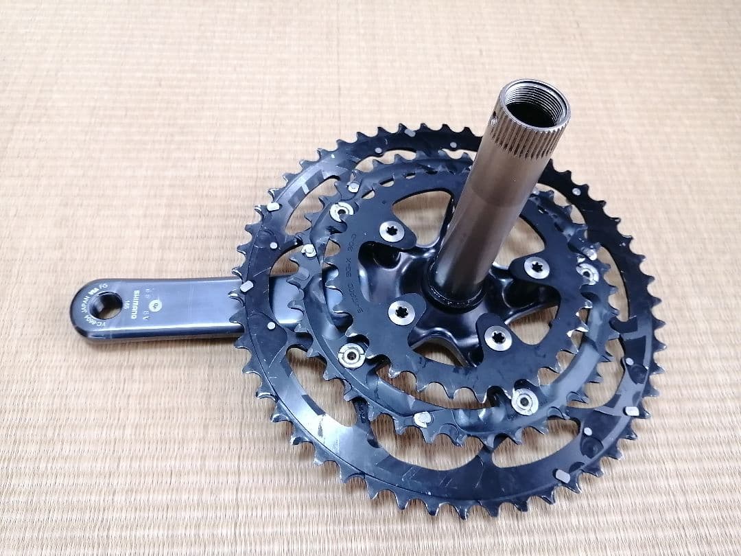 オ*ン様 シマノ トリプルクランク FC6604G　165mm 美品 ブロンプト
