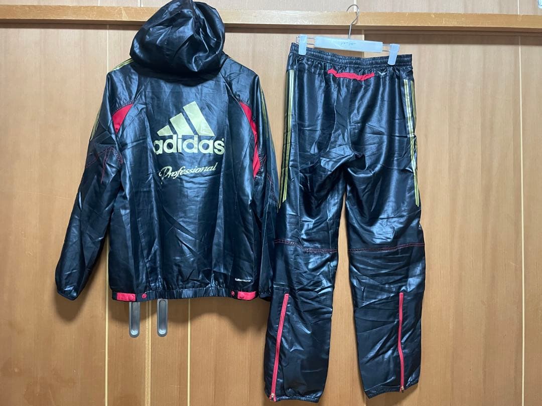 adidas プロフィッショナル上下セットＬサイズ
