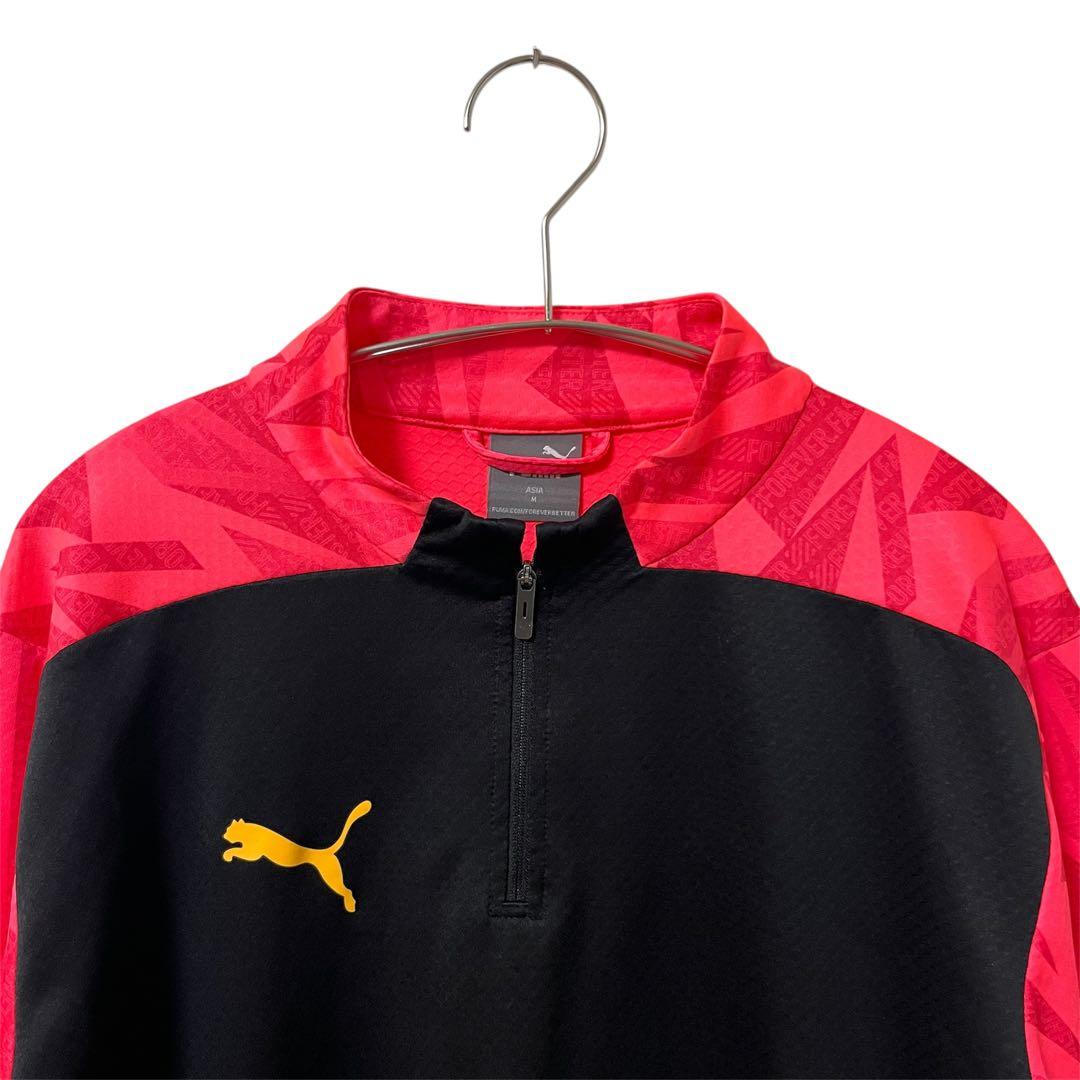【超美品】PUMA プーマ　セットアップ　ウェア　サッカー　ジャージ　ピンク