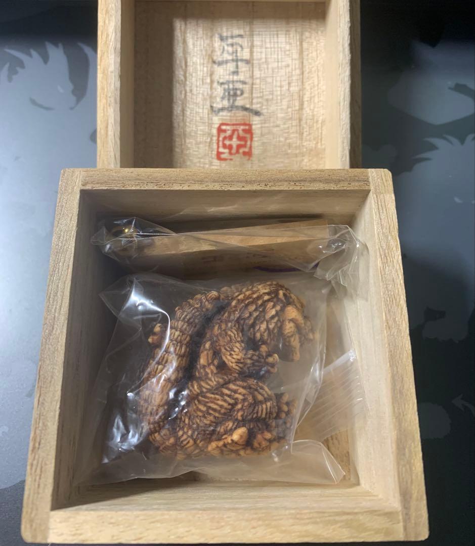 東宝怪獣根付　初代ゴジラ　木札　木箱付き　ゴジラ　1954　新品未使用品